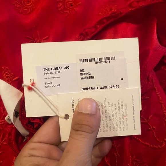 The GREAT Moonlight Embroidered Silk Dress - Picture 7 of 15